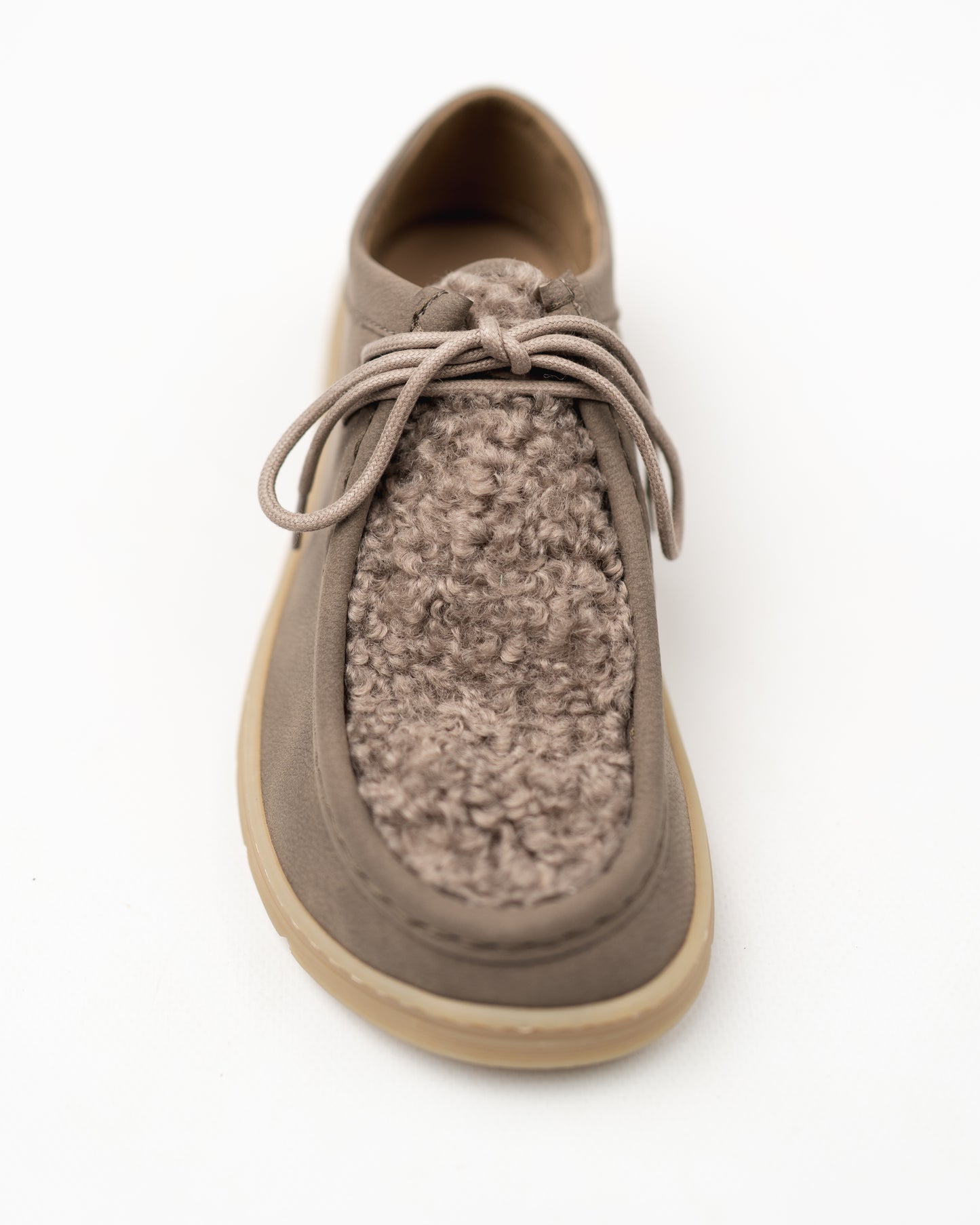 Barfuß-Schnürschuh MILOS TAUPE