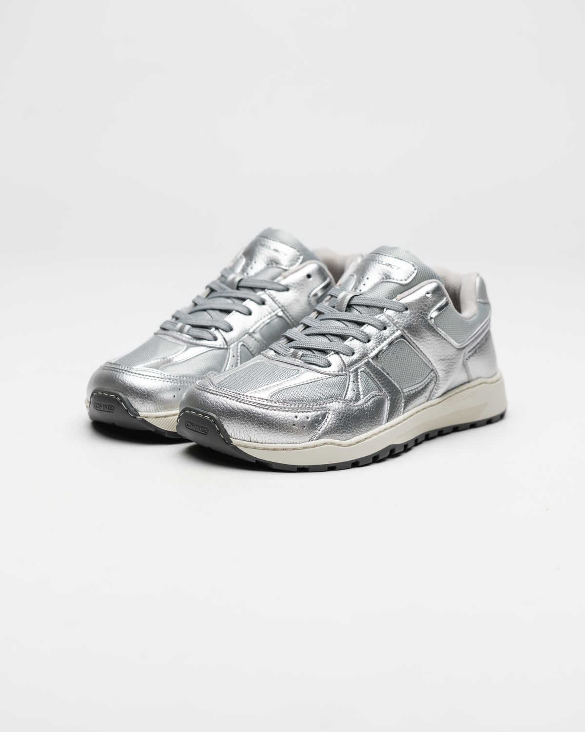 BAREFOOT SNEAKER RETRO RUN V2 FULL SILVER