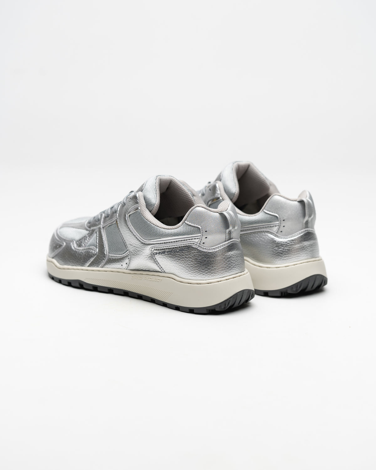 BAREFOOT SNEAKER RETRO RUN V2 FULL SILVER