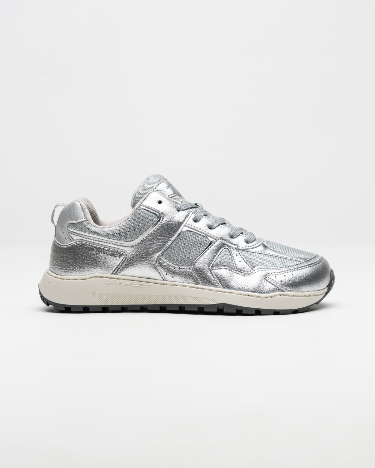 BAREFOOT SNEAKER RETRO RUN V2 FULL SILVER