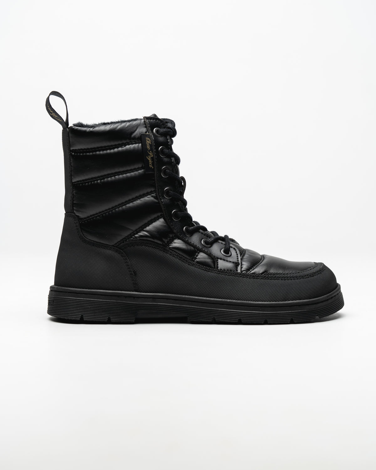 Barefoot Lace-up Boot Axis Ice Black Cloud Ohne Project trek sole
