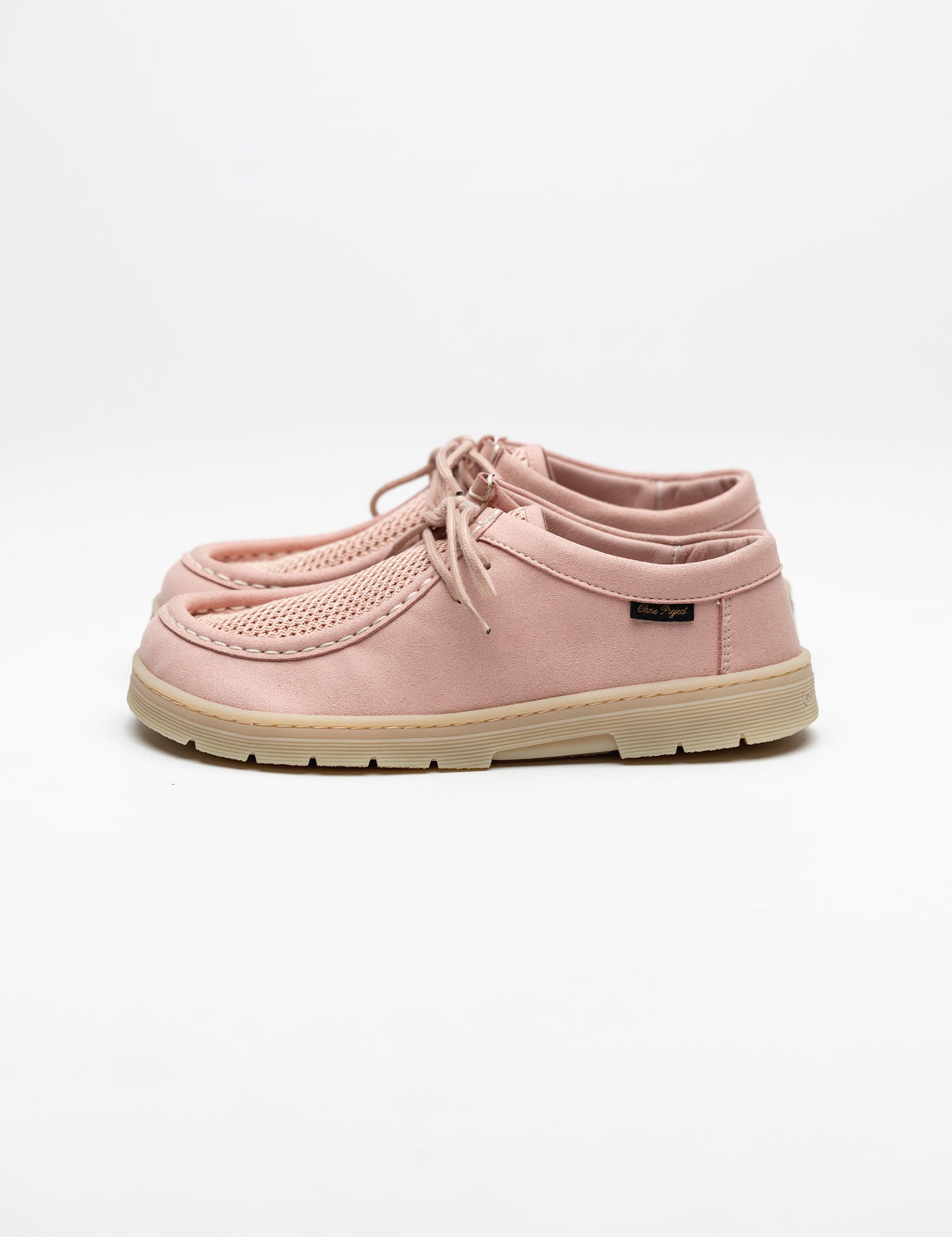 ZAPATO BAREFOOT CON CORDONES MILOS ROSADO