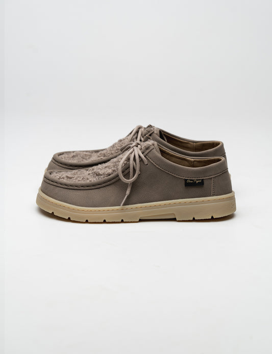 Barfuß-Schnürschuh MILOS TAUPE