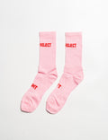 BAREFOOT HERITAGE SOCKS PINK / RED