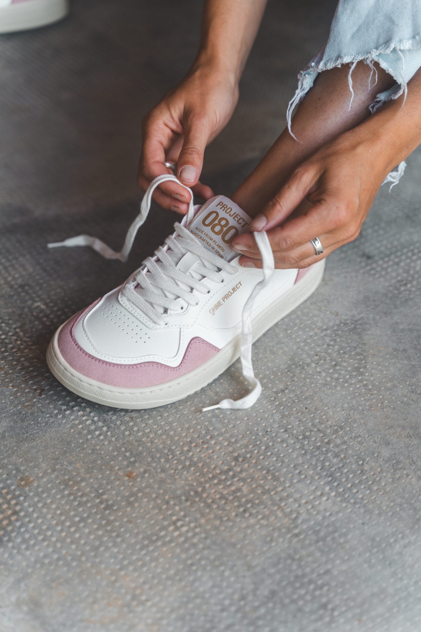 PINK "SUEDE" - PROJECT 080 BAREFOOT SNEAKER