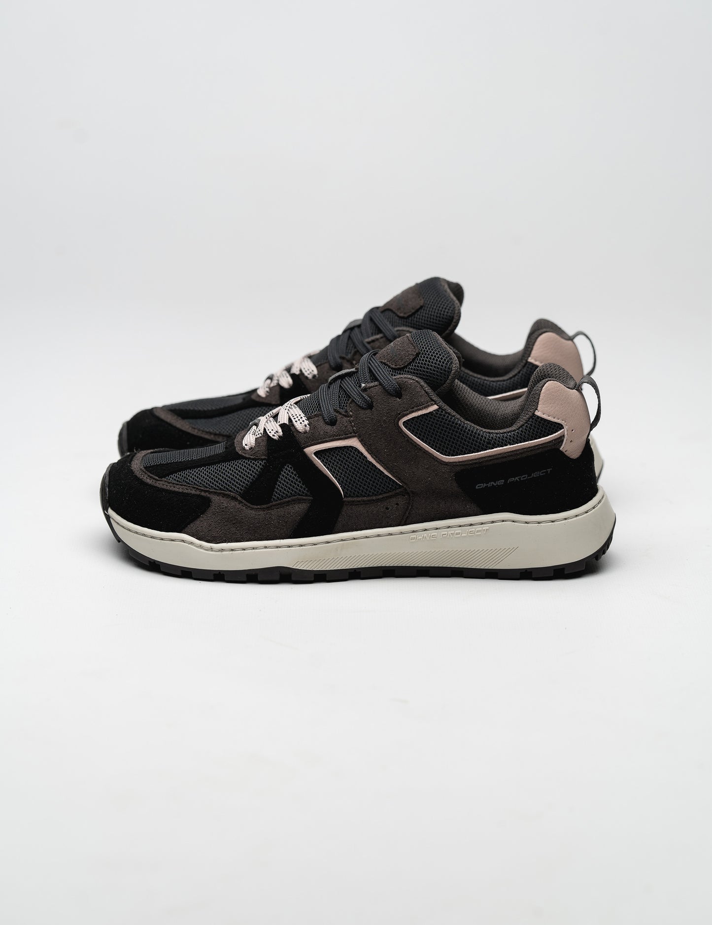 BAREFOOT SNEAKER RETRO RUN V2 NUDE GREY