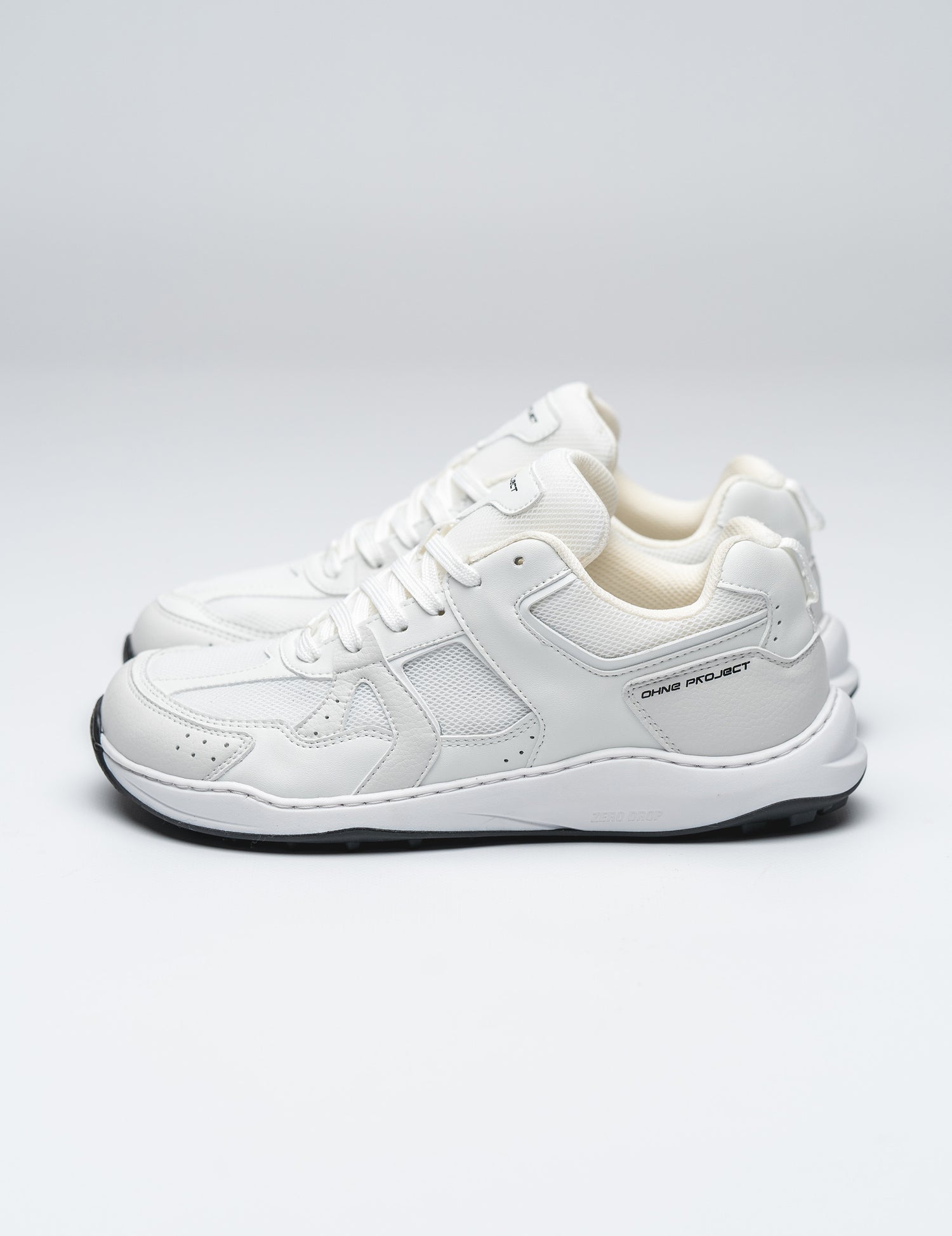 Barefoot Sneaker Retro Run All White 1