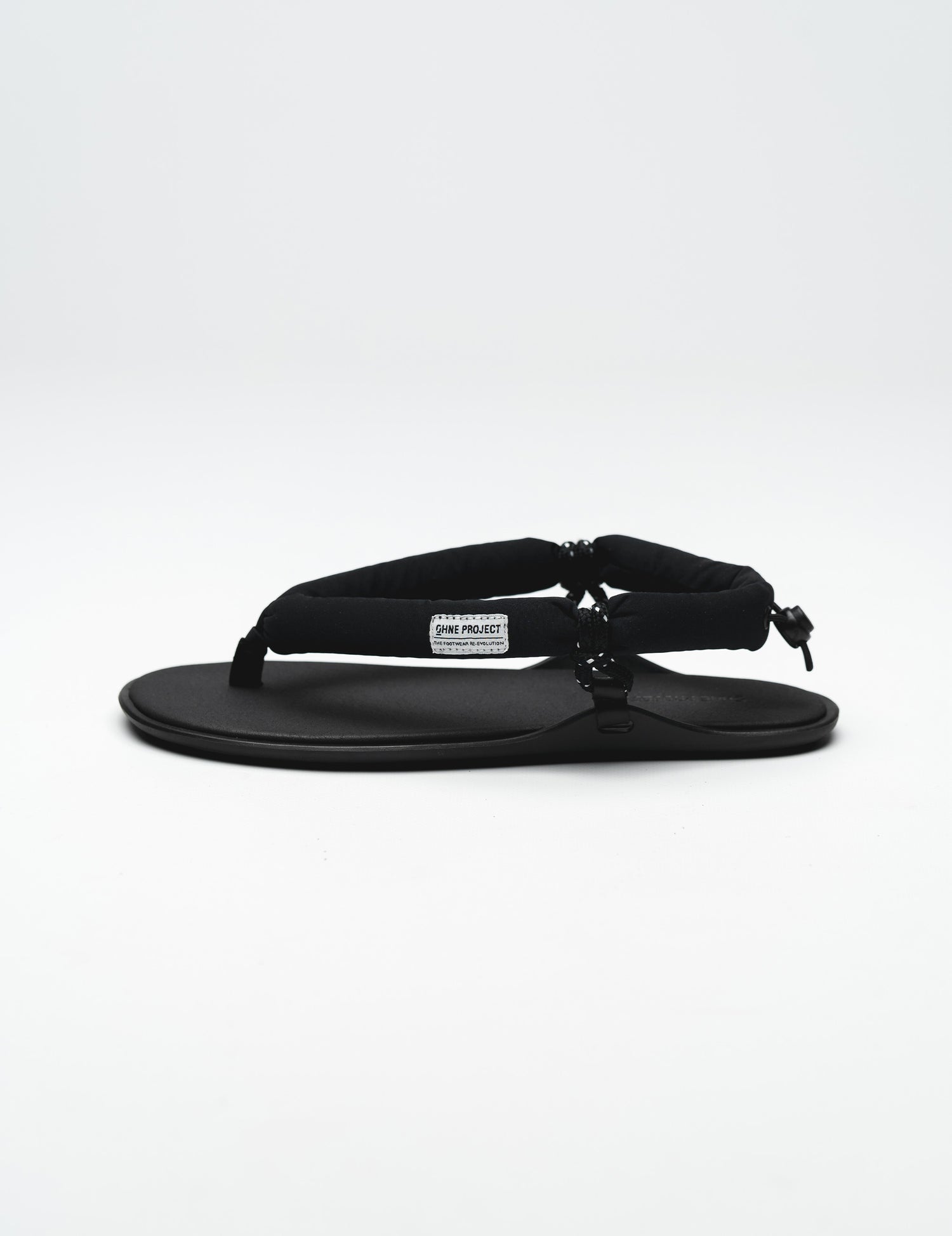 Padded Barefoot Sandal Soren Black - Ohne Project - 1