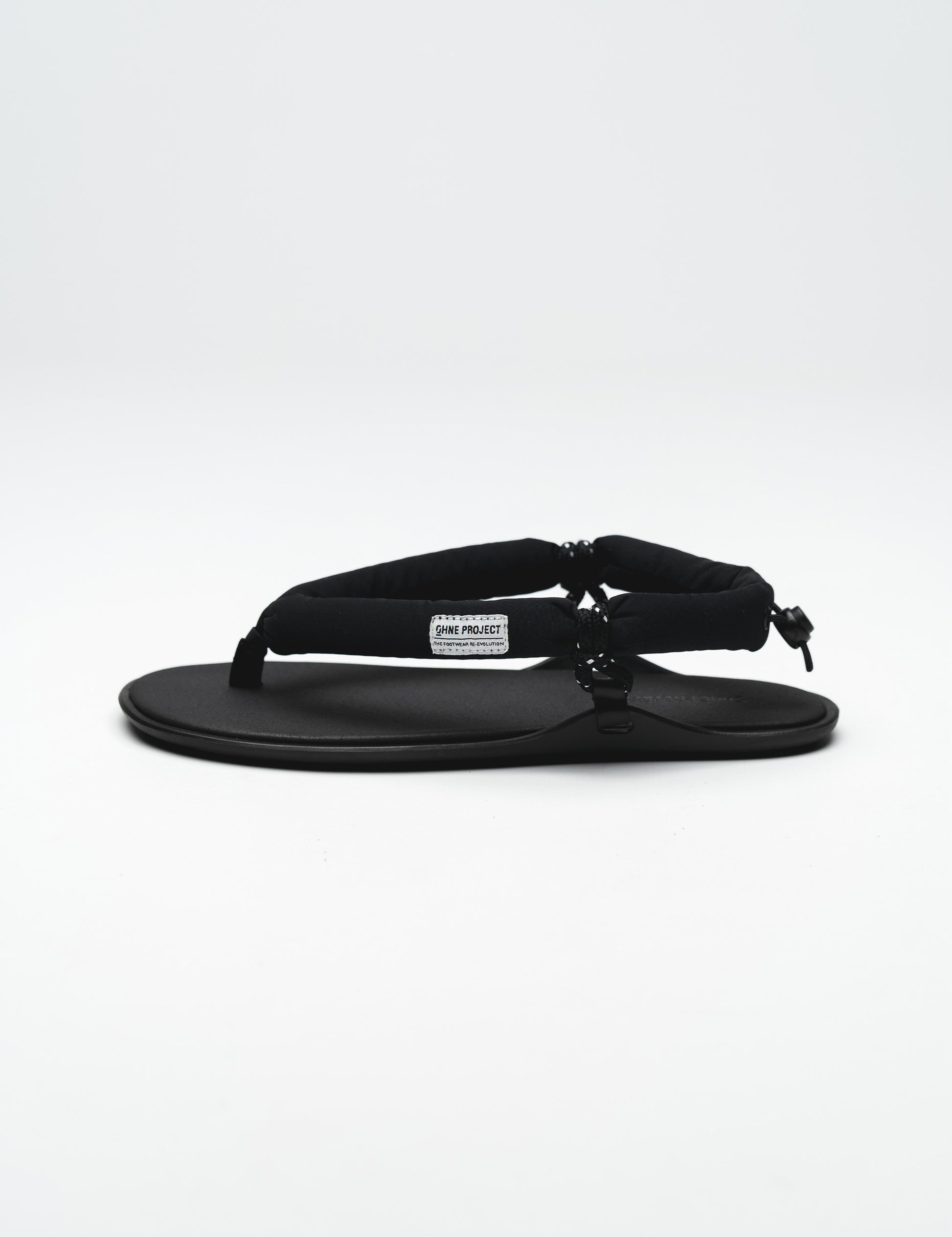 Padded Barefoot Sandal Soren Black - Ohne Project - 1