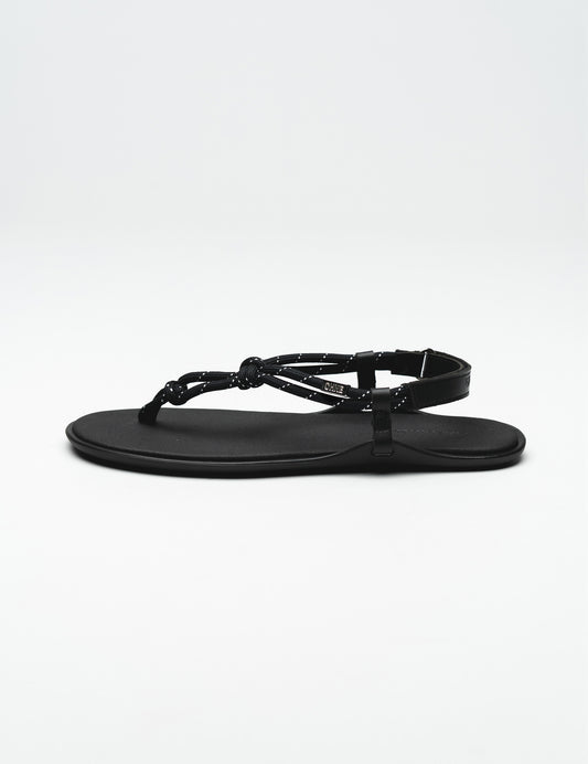 Cord Barefoot Sandal Tulum Black  Ohne Project - 1