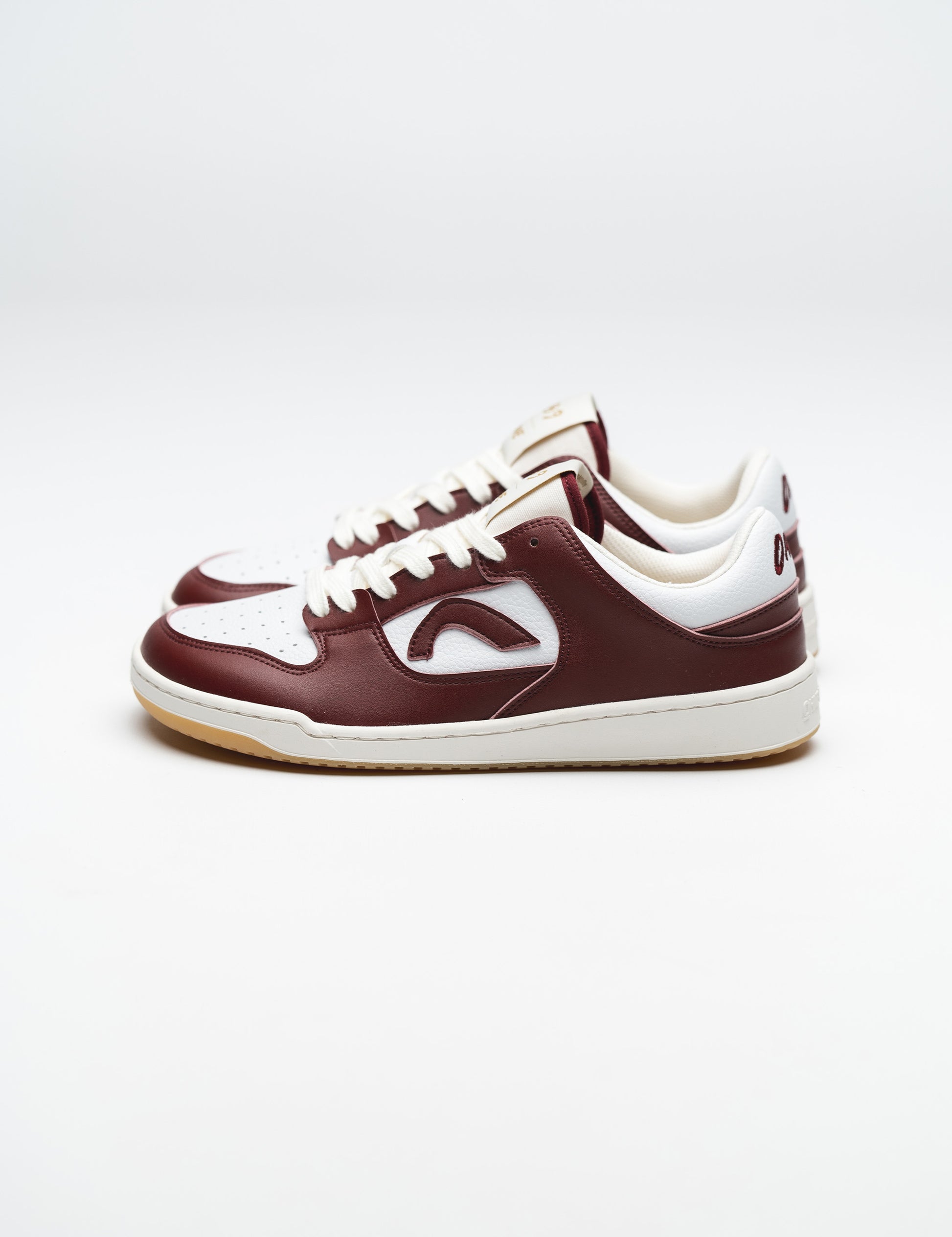 089 Wide Zapatillas Barefoot Merlot Ohne Project - vista lateral