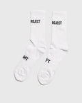 CHAUSSETTES BAREFOOT HERITAGE BLANC / NOIR