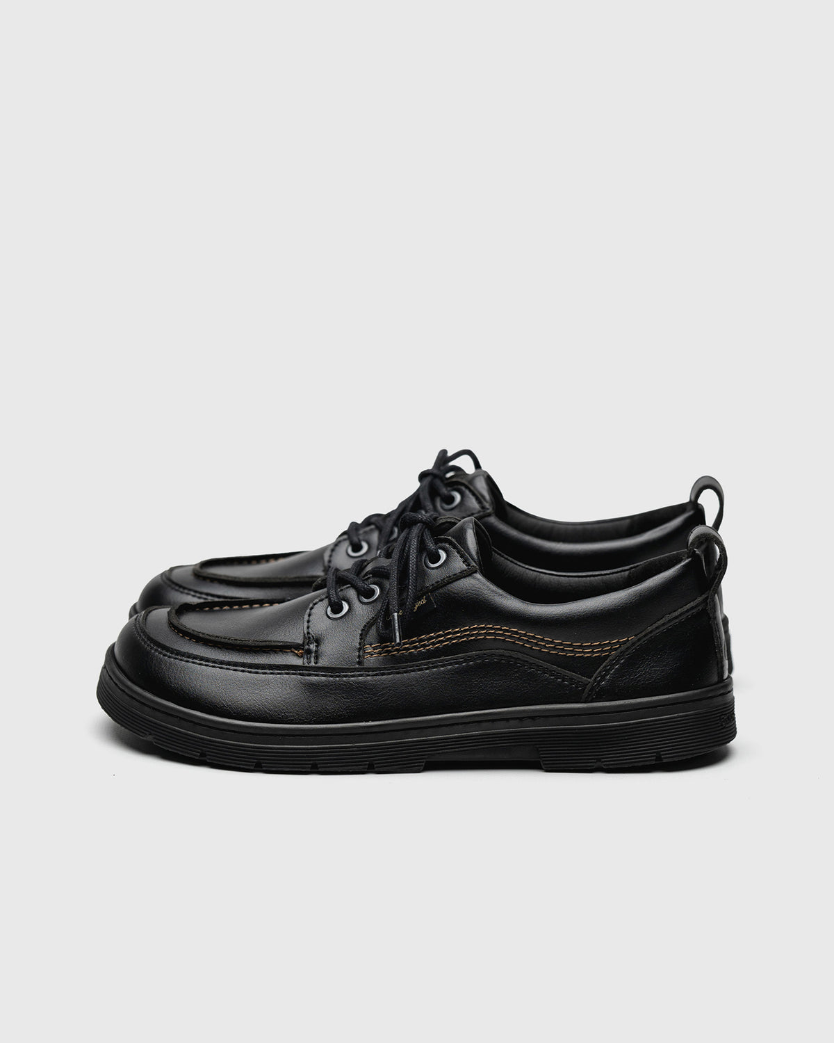 ZAPATOS BAREFOOT CON CORDONES AXIS LOW BLACK