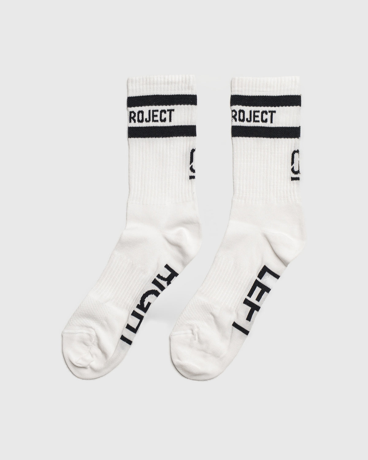 BAREFOOT RETRO SOCKS BLANC / NOIR