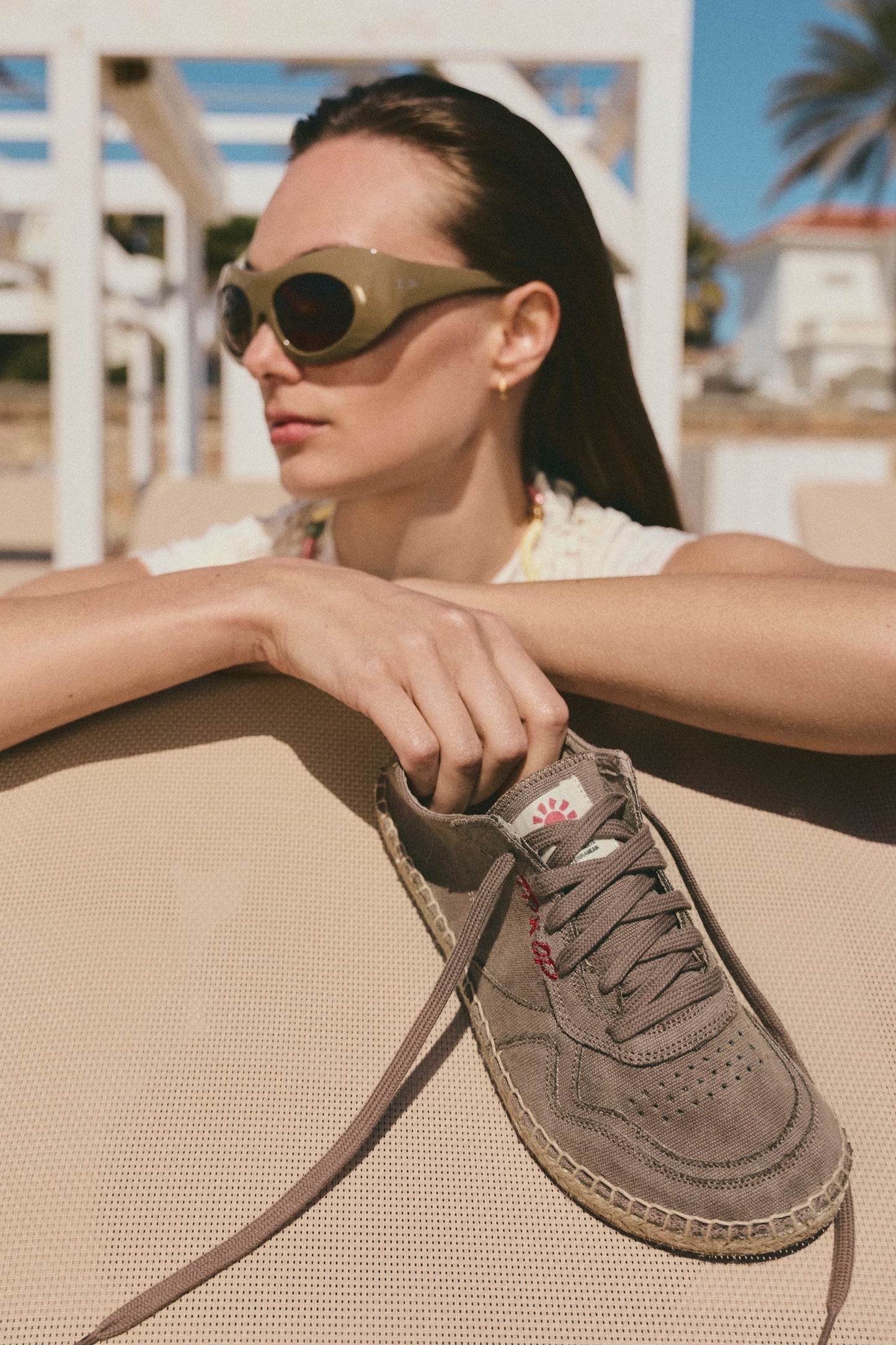 BAREFOOT ESPADRILLE 080 TONI PONS X OHNE PROJECT TAUPE