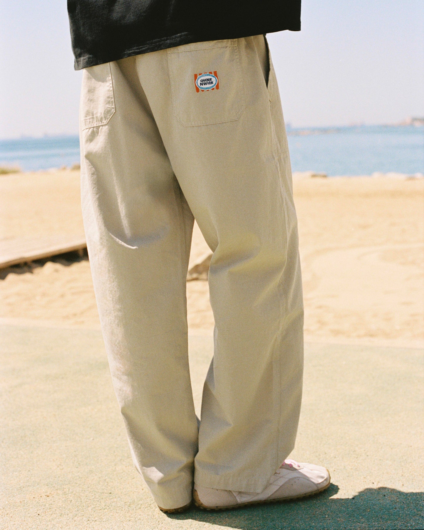 fatigue-style pant Ohne Project x Nowhere - rear view