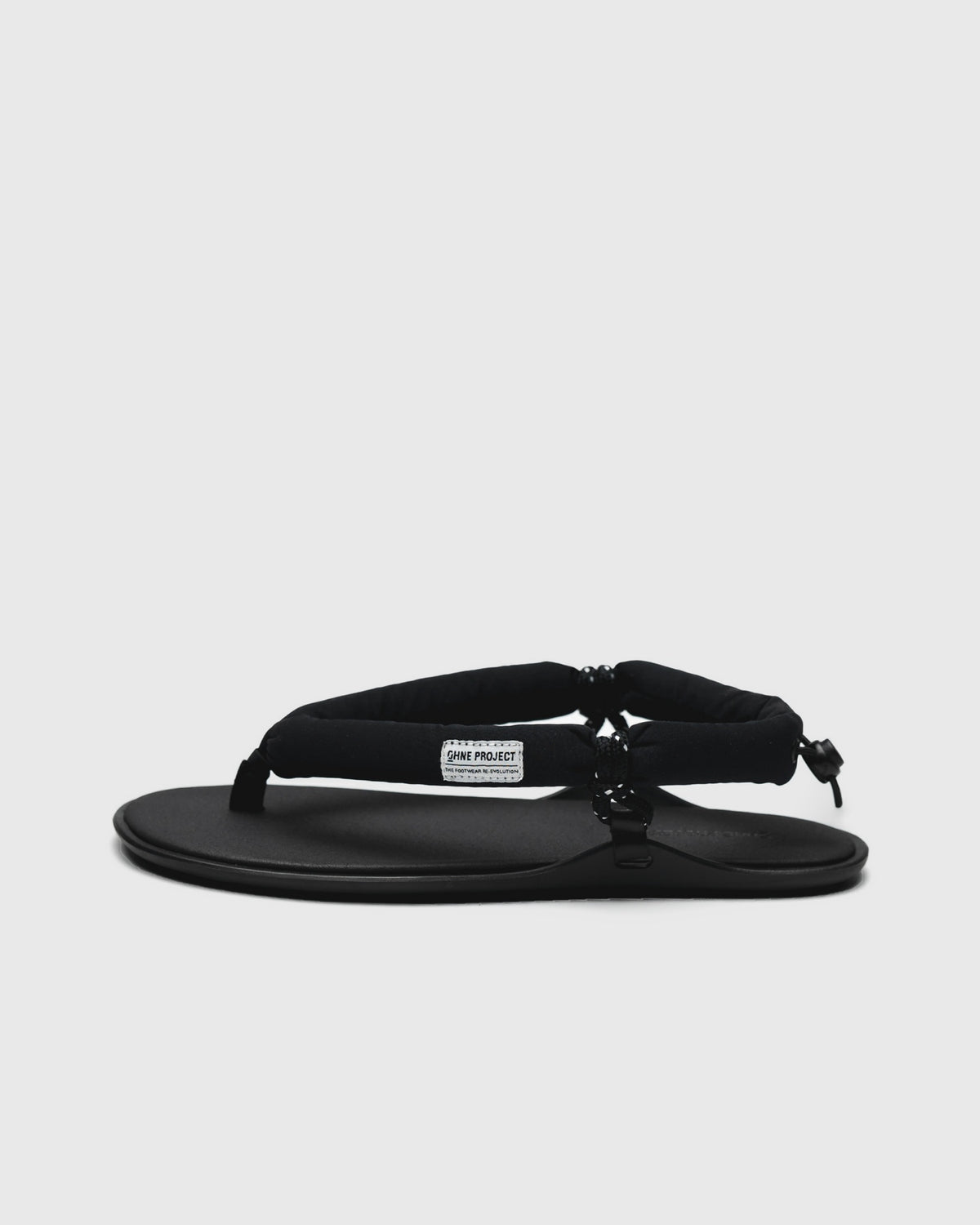 SANDALES BAREFOOT REMBOURRÉES SOREN BLACK