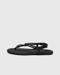 SANDALE BAREFOOT EN CORDE TULUM BLACK