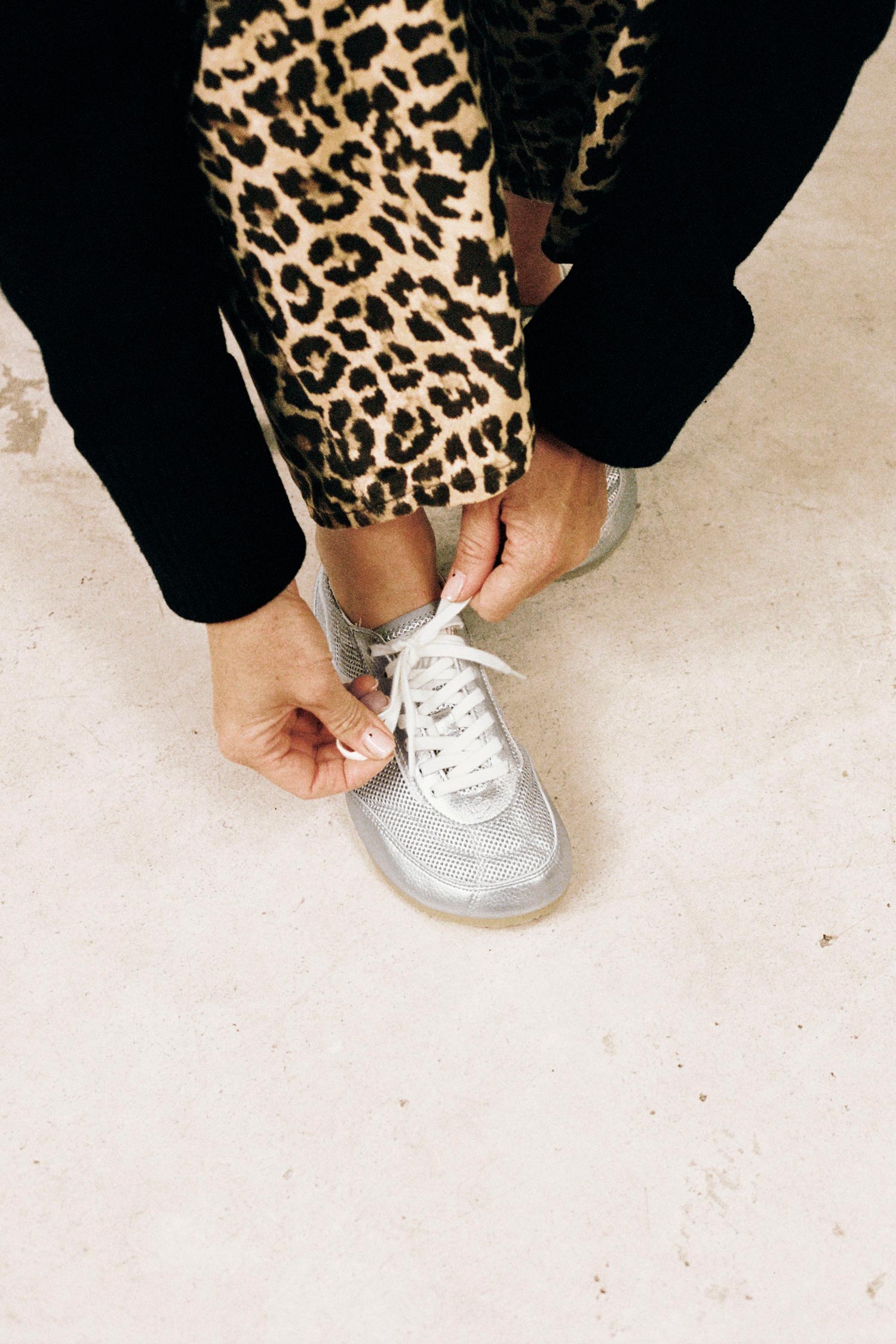 Barefoot Sneakerina Kima - Silver - Ohne Project 9