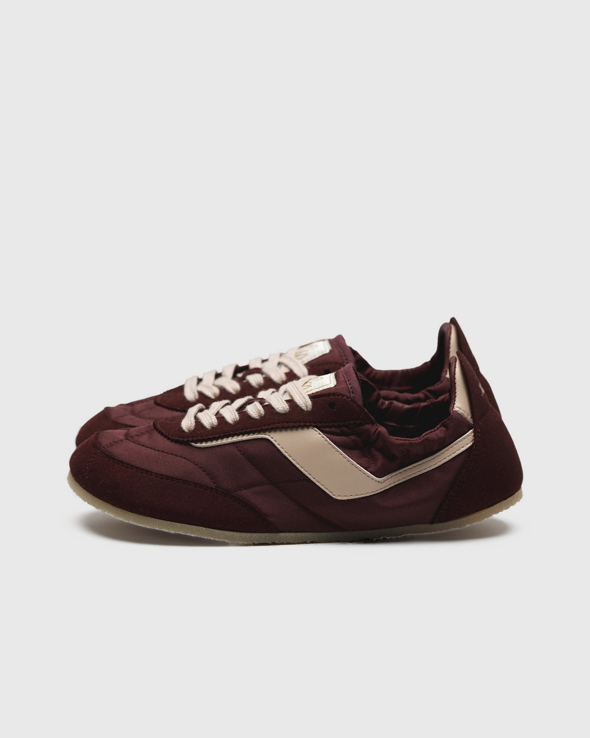 BAREFOOT SNEAKERINA KIMA BURGUNDY