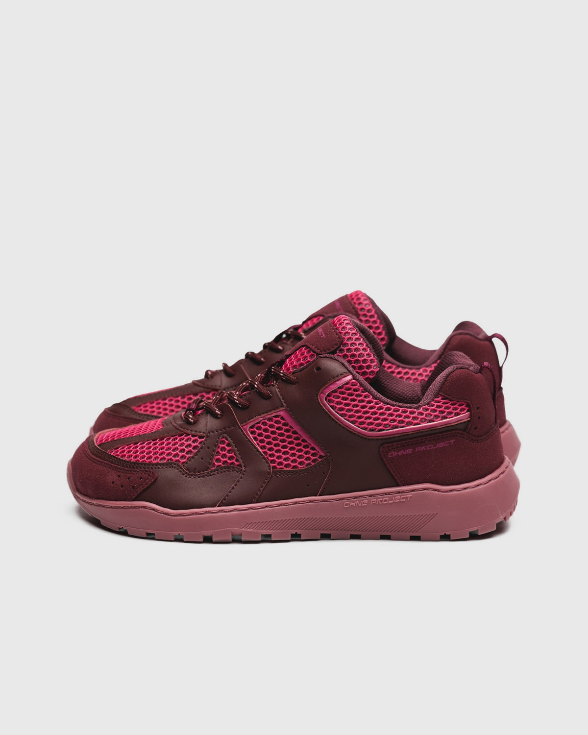 Barfuß Sneaker RETRO RUN FUCSIA