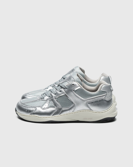 Barfuß Sneaker RETRO RUN FULL SILVER