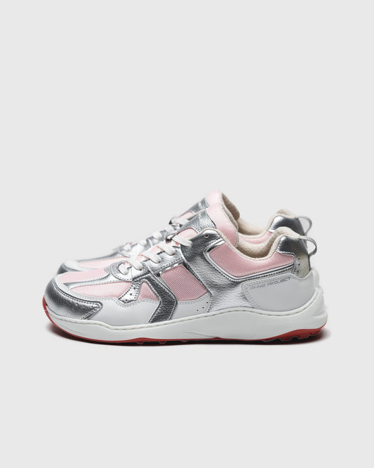 Barfuß Sneaker RETRO RUN SILVER PINK
