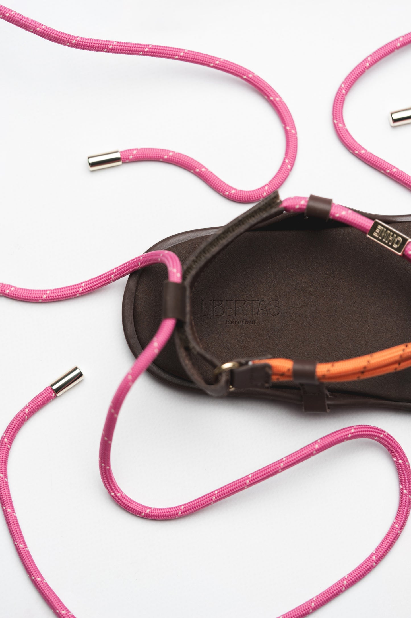 Cord Barefoot Sandal Tulum Libertas x Ohne Project - cord detail view