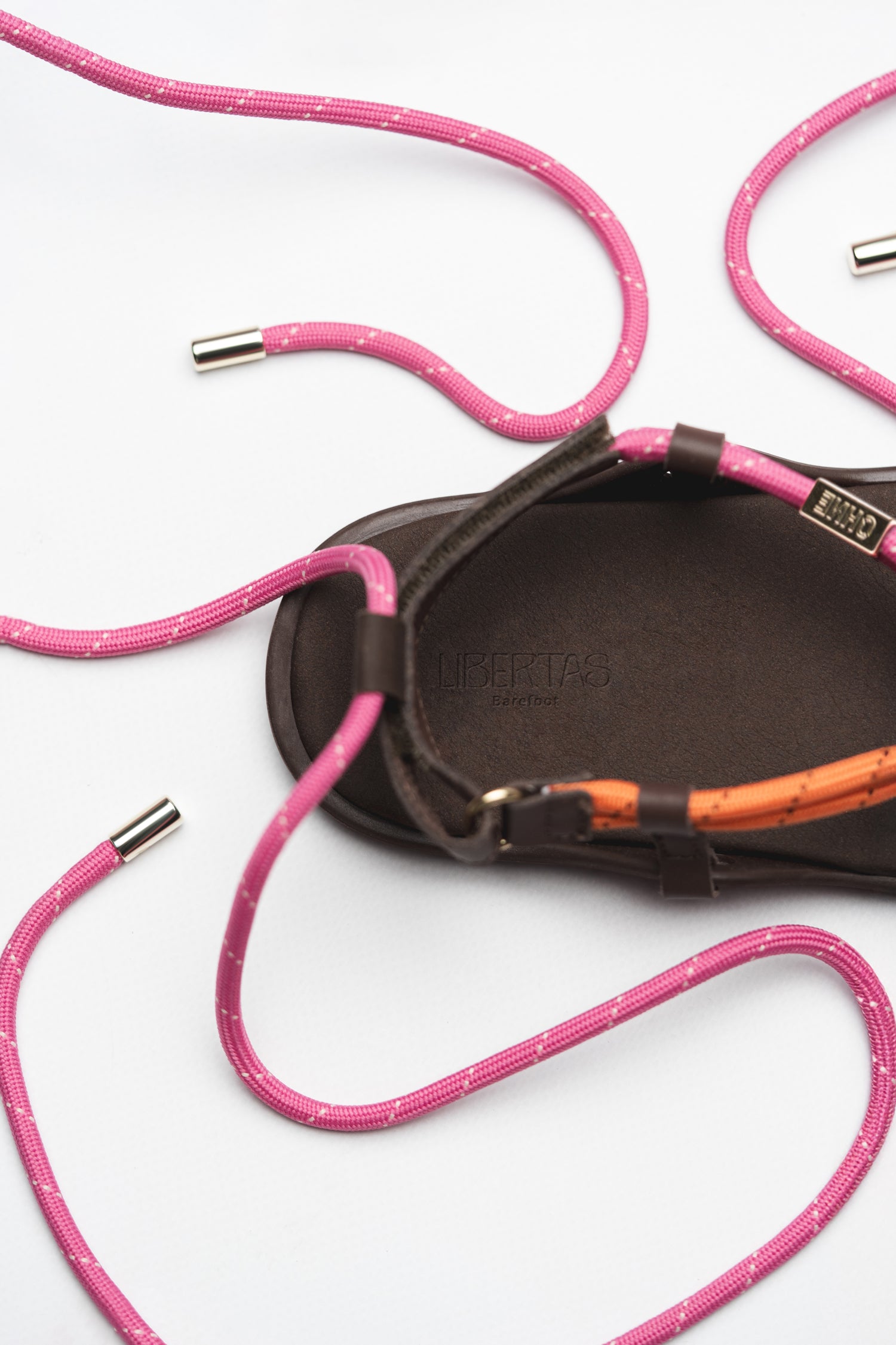 Cord Barefoot Sandal Tulum Libertas x Ohne Project - cord detail view