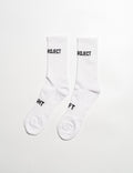 BAREFOOT HERITAGE SOCKS WHITE / BLACK
